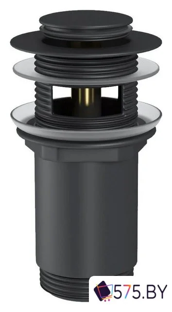 Донный клапан Lauter 21190B (черный матовый) в магазине 575.by