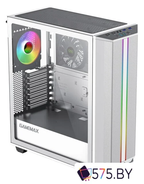 Корпус GameMax Precision (белый) в магазине 575.by