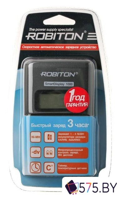 Зарядное устройство Robiton SmartDisplay 1000 в магазине 575.by