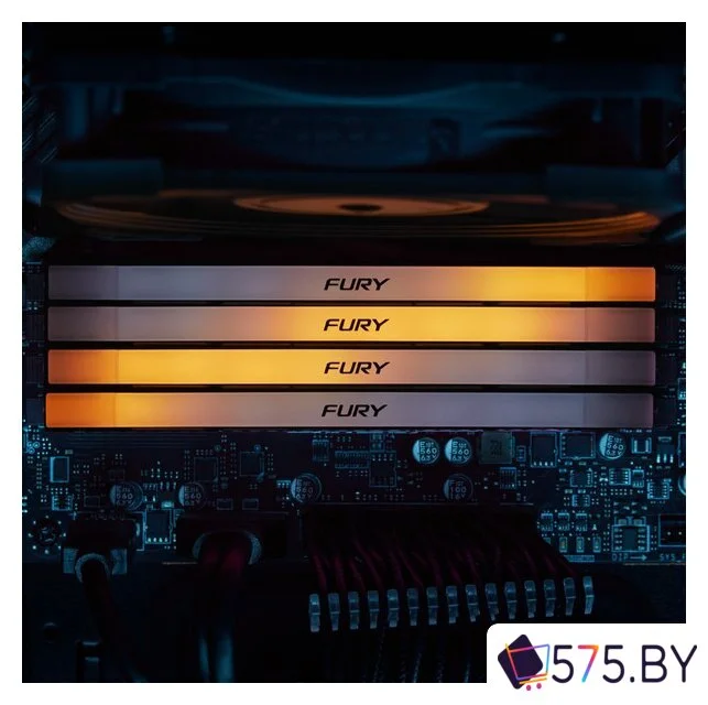 Оперативная память Kingston FURY Renegade RGB 2x8ГБ DDR4 3200МГц KF432C16RB2AK2/16 в магазине 575.by