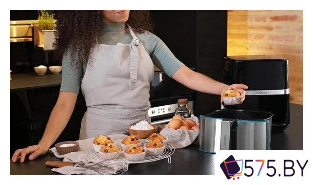 Аэрогриль (аэрофритюрница) Cecotec Cecofry Full Inox Pro 5500 в магазине 575.by