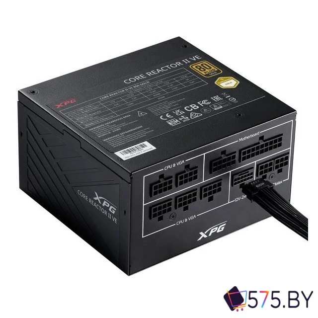 Блок питания ADATA XPG Core Reactor II VE 850W COREREACTORIIVE850G-BKCEU в магазине 575.by