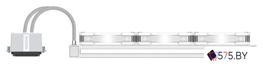 Система жидкостного охлаждения для процессора ID-Cooling DashFlow 360 Basic White в магазине 575.by