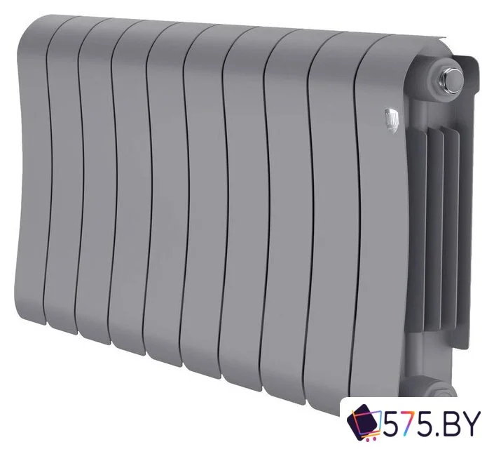 Биметаллический радиатор Royal Thermo Infinity 300 Silver Satin (10 секций) в магазине 575.by