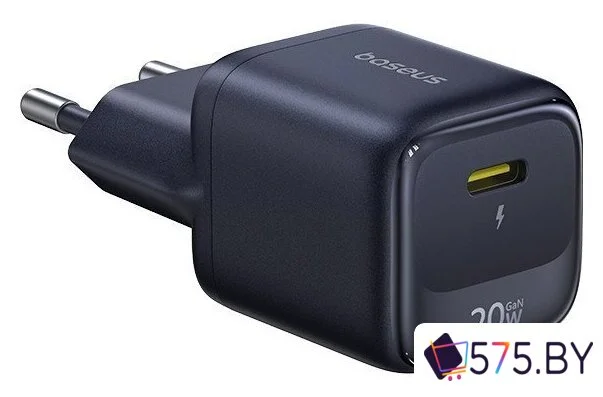 Сетевое зарядное Baseus EnerFill FN22 1C 20W E0122802 (черный) в магазине 575.by
