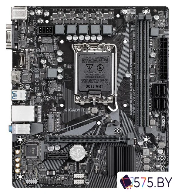 Материнская плата Gigabyte H610M H V3 DDR4 (rev. 1.0) в магазине 575.by