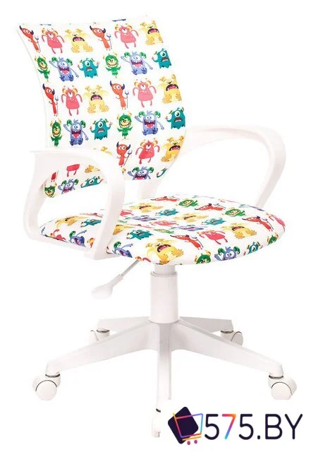 Офисное кресло Бюрократ Burokids 1W 1687096 (белый/пластик белый) в магазине 575.by