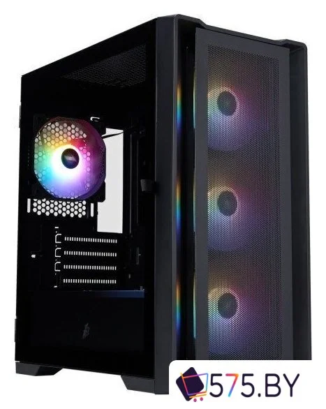 Корпус 1stPlayer TRILOBITE T4 MESH FRGB (черный) в магазине 575.by