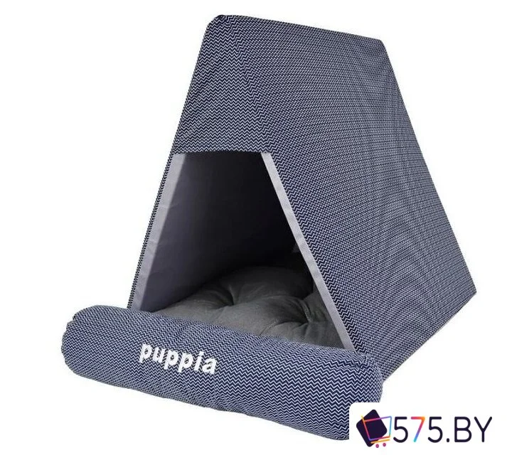 Домик Puppia Wave Check OASD-AU6036-NY-FR (синий) в магазине 575.by