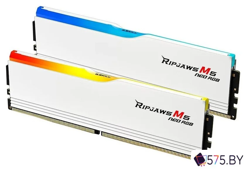 Оперативная память G.Skill Ripjaws M5 Neo RGB 2x16ГБ DDR5 6000 МГц F5-6000J3038F16GX2-RM5NRW в магазине 575.by