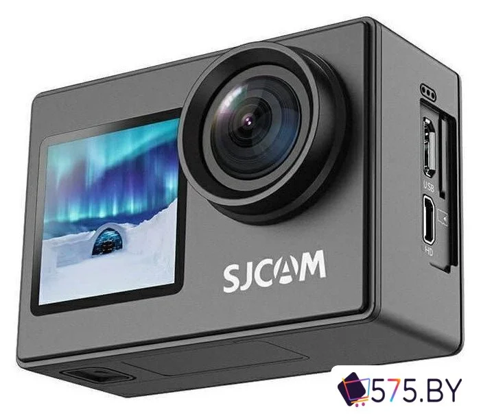 Экшен-камера SJCAM SJ4000 Dual Screen (черный) в магазине 575.by