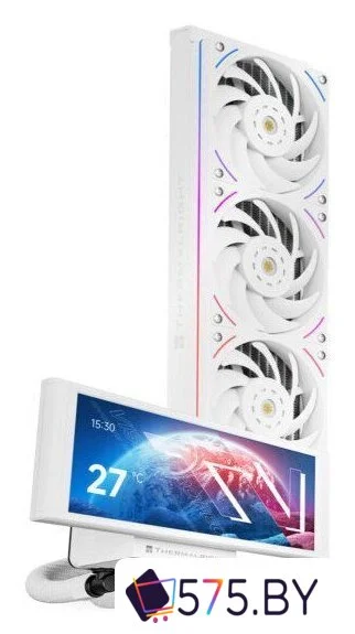 Система жидкостного охлаждения для процессора Thermalright Trofeo Vision 360 ARGB (белый) в магазине 575.by