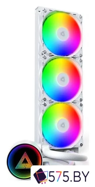 Система жидкостного охлаждения для процессора Montech LightFlow ARGB 360 (белый) в магазине 575.by
