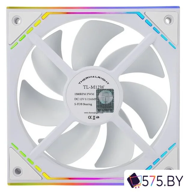 Комплект вентиляторов для корпуса Thermalright TL-M12W X3 (белый) в магазине 575.by