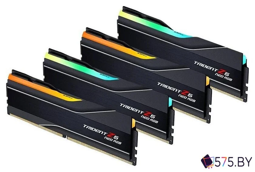 Оперативная память G.Skill Trident Z5 Neo RGB 4x64ГБ DDR5 6000 МГц F5-6000J3644D64GX4-TZ5NR в магазине 575.by