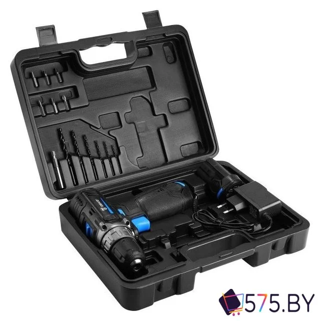 Дрель-шуруповерт Deko ZKCD12 SET6 084-1040 (с 2-мя АКБ, кейс) в магазине 575.by