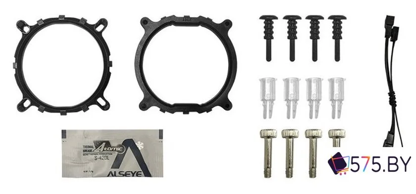 Кулер для процессора ALSEYE H120D (белый) в магазине 575.by