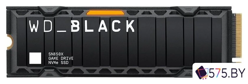 SSD WD Black SN850X NVMe Heatsink 4TB WDS400T2XHE в магазине 575.by