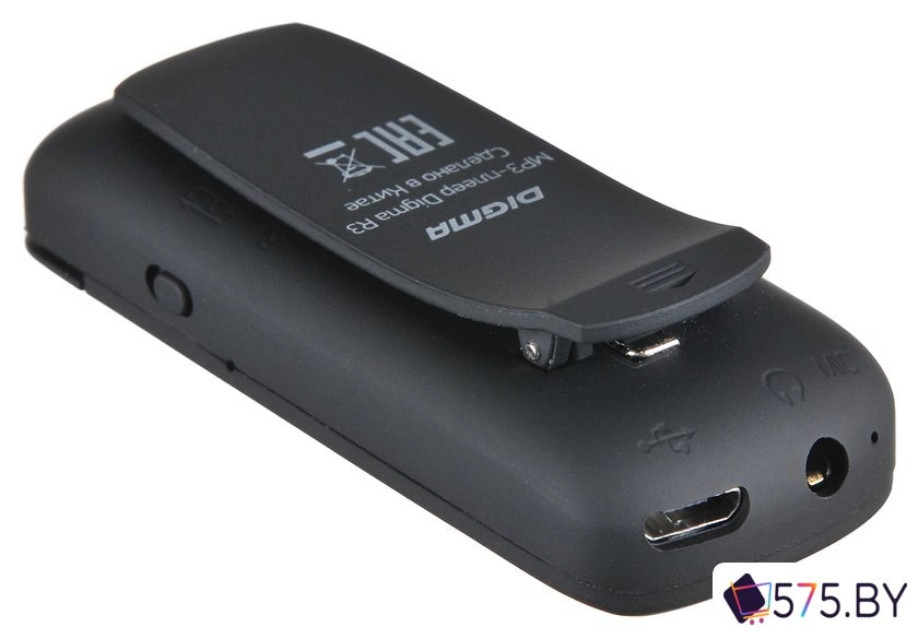 Плеер MP3 Digma R3 8GB (черный) в магазине 575.by