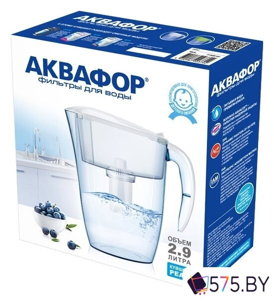 Кувшин АКВАФОР Реал (белый) в магазине 575.by