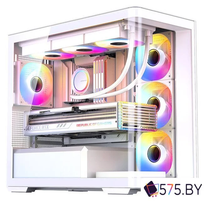 Корпус Jonsbo D300 (белый) в магазине 575.by