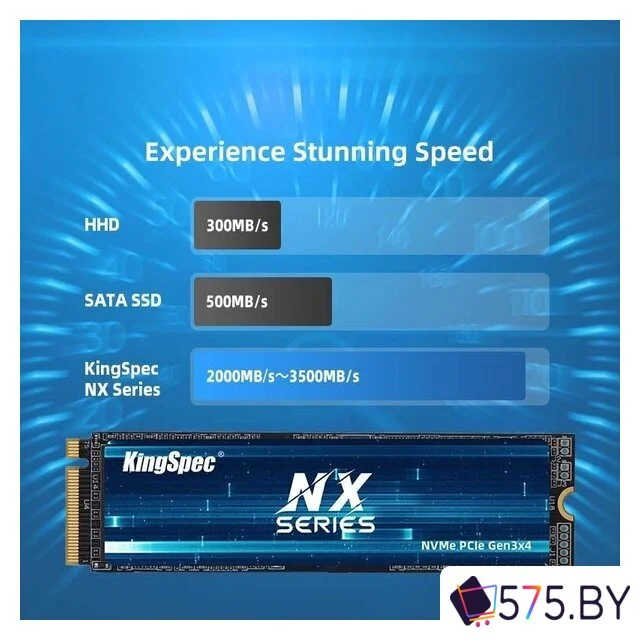SSD KingSpec NX-2TB-2280 2TB в магазине 575.by