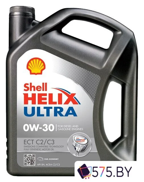 Моторное масло Shell Helix Ultra ECT C2/C3 0W-30 4л в магазине 575.by