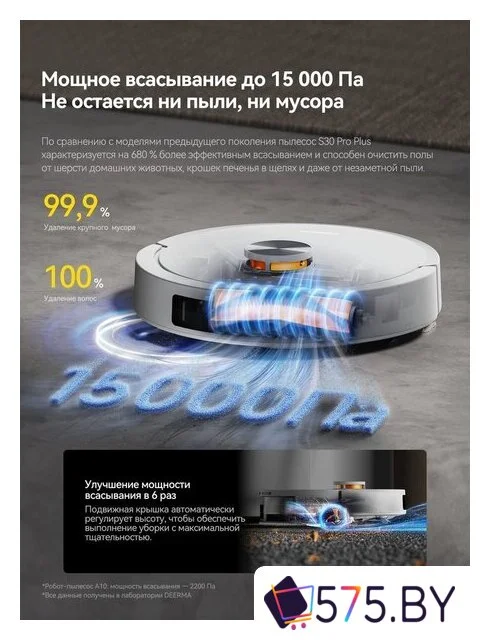 Робот-пылесос Deerma DEM-S30 Pro Plus в магазине 575.by