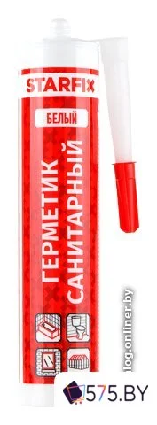Герметик Starfix Starfix SM-57866 (300 мл, белый) в магазине 575.by