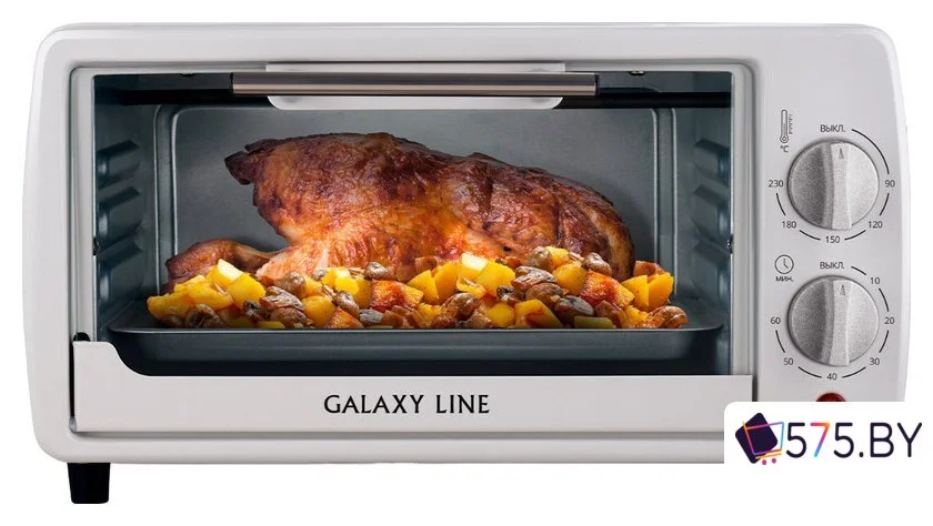 Мини-печь Galaxy Line GL2625 (белый) в магазине 575.by