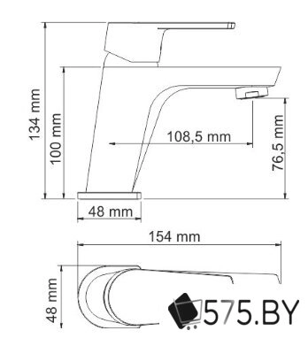Смеситель Wasserkraft Dill 6103 в магазине 575.by