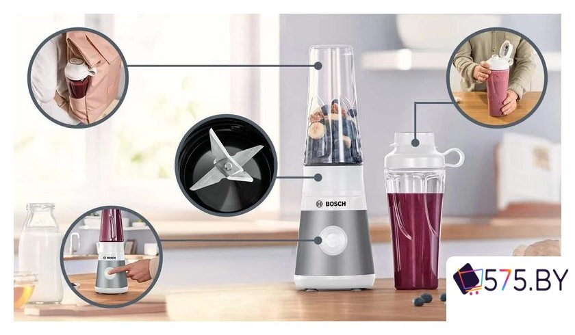 Стационарный блендер Bosch VitaPower Serie 2 MMB2111T в магазине 575.by