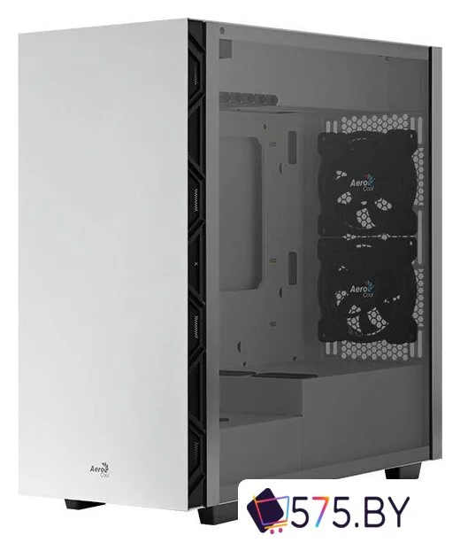 Корпус AeroCool Flo Saturn FRGB-G-WT-v1 в магазине 575.by