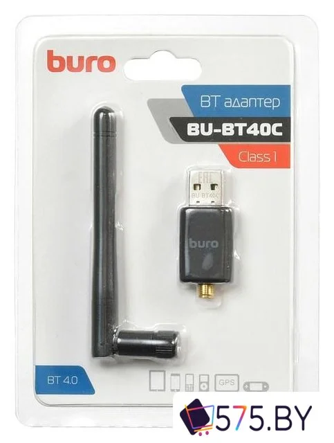 Bluetooth адаптер Buro BU-BT40С в магазине 575.by