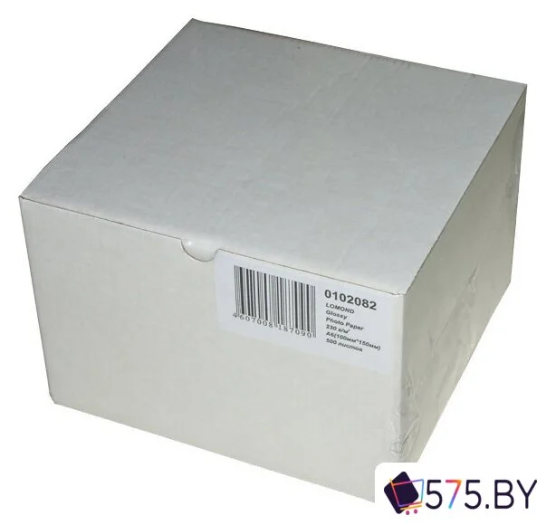 Фотобумага Lomond Полуглянцевая A6 260 г/кв.м. 500 л (1103303) в магазине 575.by