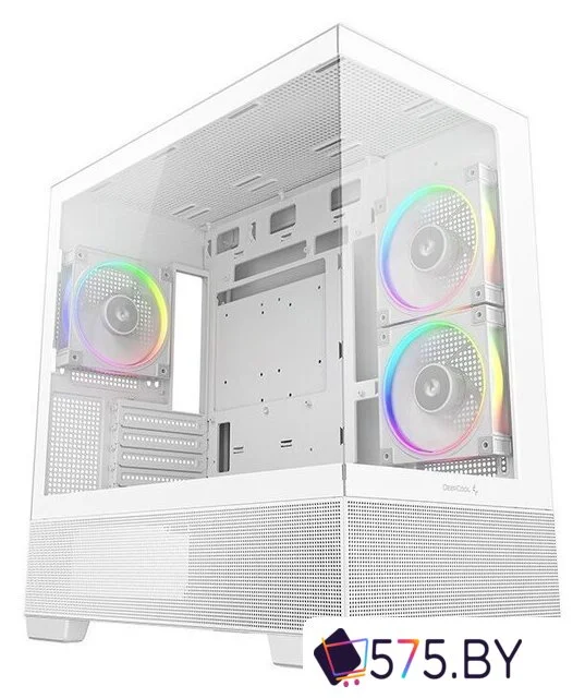 Корпус DeepCool CG380 3F WH R-CG380-WHAGM3-G в магазине 575.by