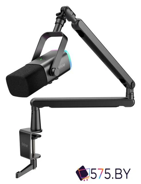 Проводной микрофон FIFINE TAM8 (черный) в магазине 575.by