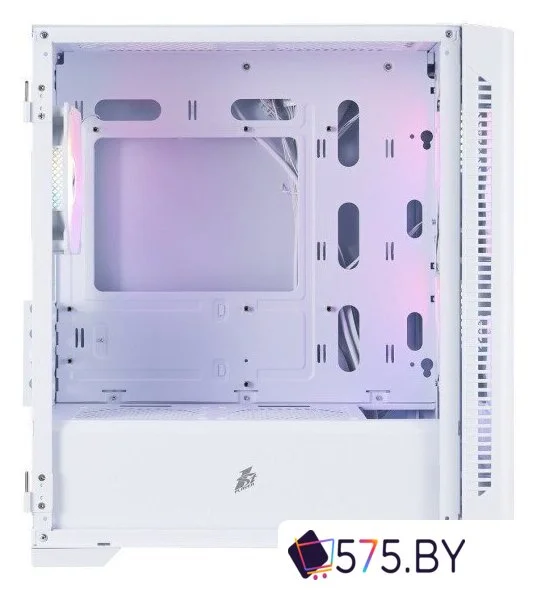 Корпус 1stPlayer D4-M FRGB (белый) в магазине 575.by