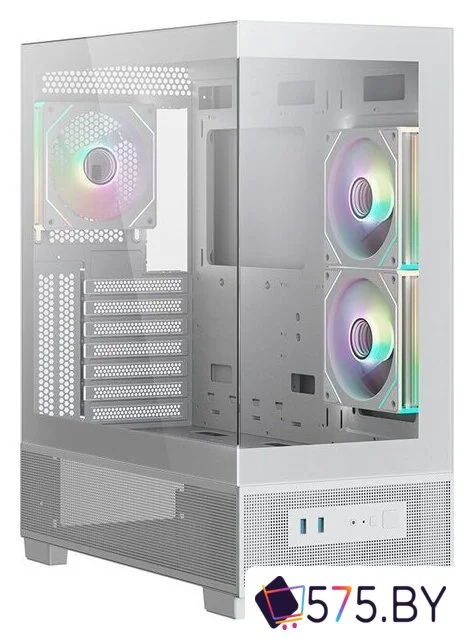 Корпус XASTRA Q500 3ARGB-C10 (белый) в магазине 575.by