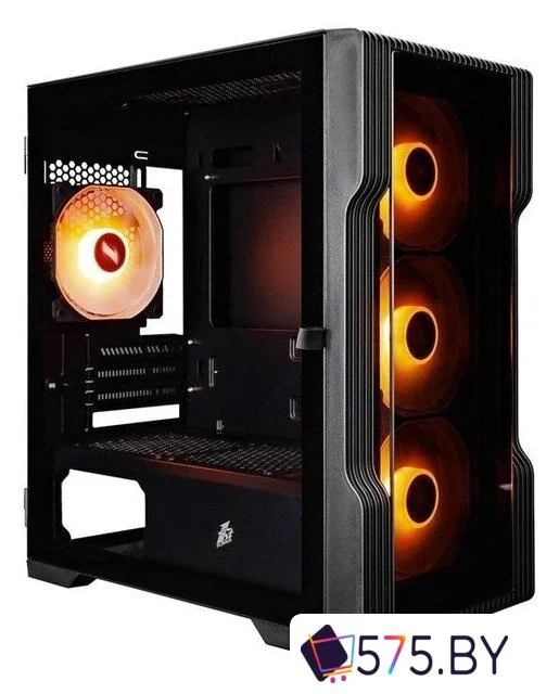 Корпус 1stPlayer Trilobite T3-G ARGB T3-G-BK-4F7 в магазине 575.by