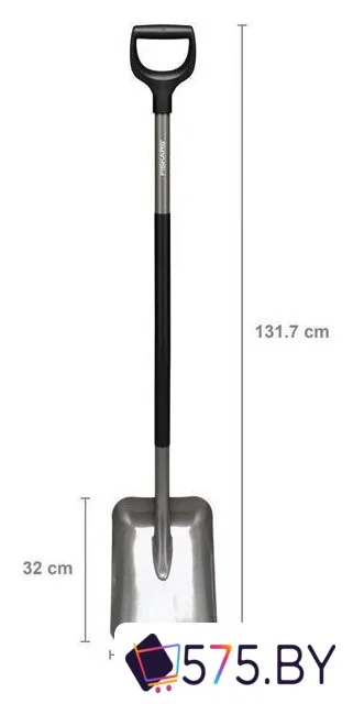 Лопата совковая Fiskars 1066712 в магазине 575.by