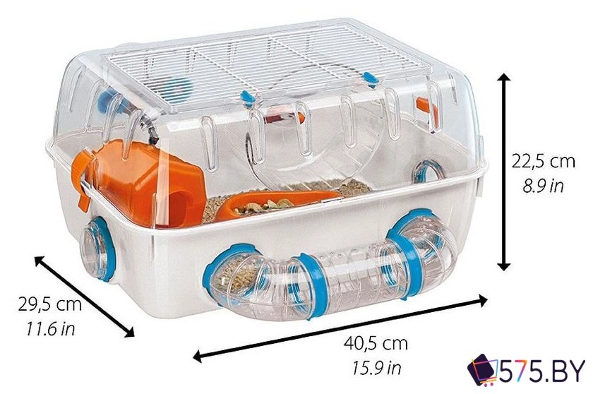 Клетка Ferplast Combi 1 (белый) 57923499 в магазине 575.by