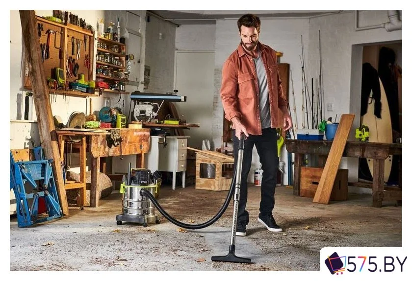Пылесос Ryobi R18WDV-0 (без батареи) в магазине 575.by