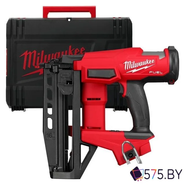 Гвоздезабиватель Milwaukee M18 FN16GS-0X Fuel 4933493353 (без АКБ, кейс) в магазине 575.by