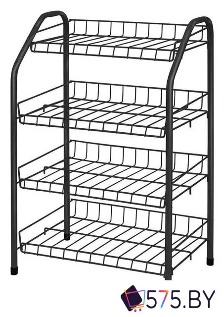 Полка для обуви Nika ЭТ2 (черный) в магазине 575.by