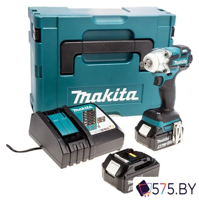 Гайковерт Makita DTW285RTJ (с 2-мя АКБ 5 Ач, кейс) в магазине 575.by