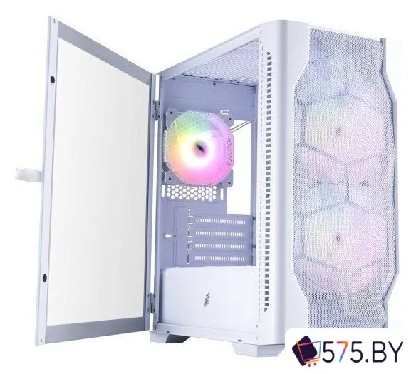 Корпус 1stPlayer D4-M ARGB (белый) в магазине 575.by