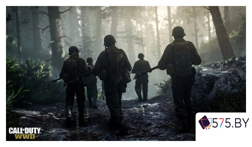 Игры для приставок PlayStation 4 Call of Duty: WWII (без русской озвучки) в магазине 575.by