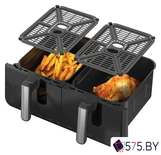 Аэрогриль (аэрофритюрница) Brevio Dual WD 10L в магазине 575.by