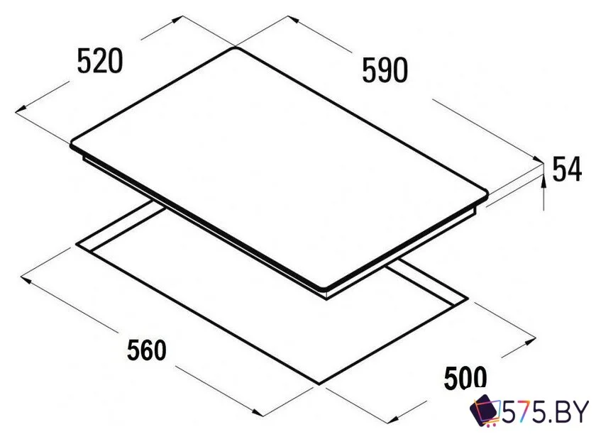 Варочная панель Schtoff I6S07B Cold White в магазине 575.by